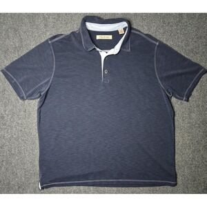 Tommy Bahama Polo Mens XXL  Blue Polyester Blend